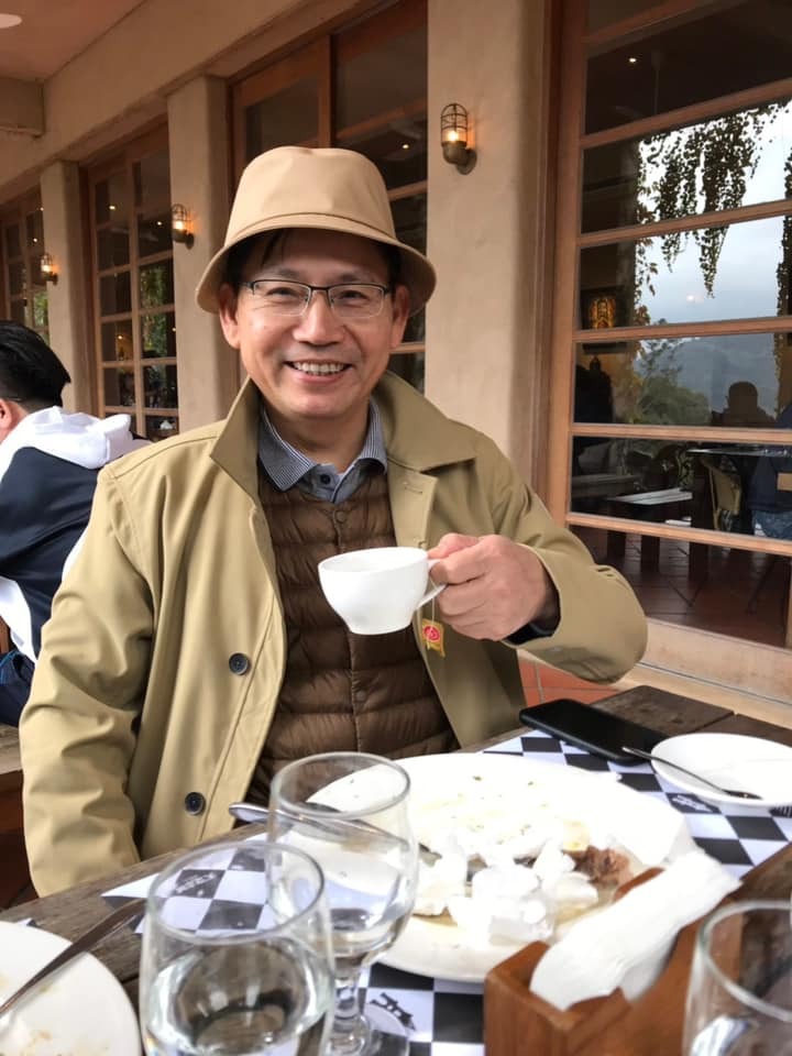 臺灣客家茶文化館辦理東方美人的品評課程，圖中的人物為這次課程的講師。